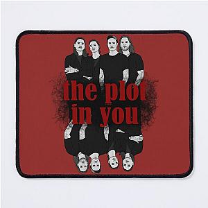 The Plot In You Band Artwork Mirrored Red Mouse Pad