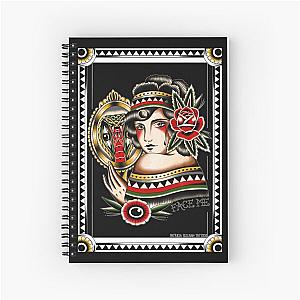 The Plot In You - Face Me Illustration Framed Spiral Notebook