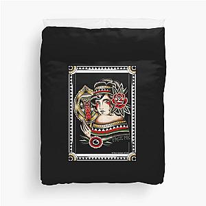 The Plot In You - Face Me Illustration Framed Duvet Cover