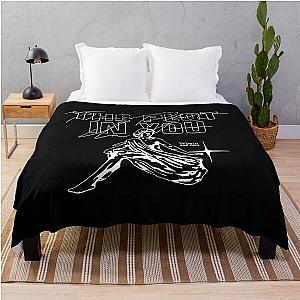 lonely pain lady Throw Blanket