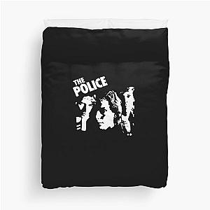 the police Graphic Duvet Cover