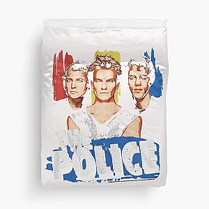 The Police Rock Alternative -- The Police Rock Group Duvet Cover