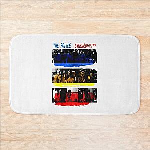 the police synchronicity album new logo Bath Mat