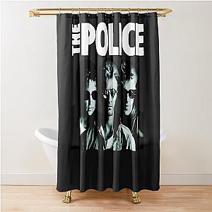 The policethe police band Shower Curtain