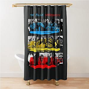 The Police Synchronicity Album T Shirt Shower Curtain