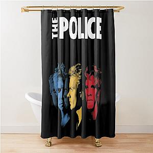 The police  Shower Curtain