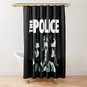 The policethe police band Shower Curtain