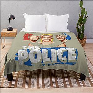 The Police Rock Alternative -- The Police Rock Group Throw Blanket