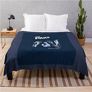 The Police Poster Throw Blanket