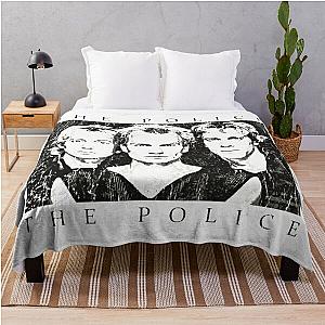 The police  Throw Blanket