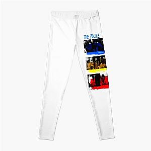 the police synchronicity album new logo Leggings