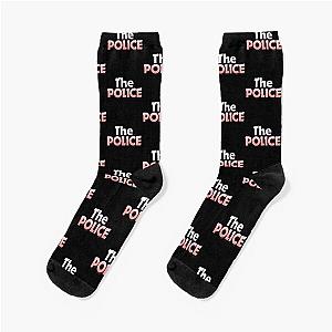 The Police T-ShirtThe Police - Retro Styled New Wave Design Socks