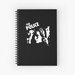 the police Graphic Spiral Notebook