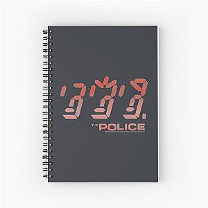 The Police Ghost In The Machine Spiral Notebook