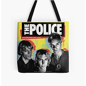 The Police - The Bottom Line 1979 (live) album 1979 All Over Print Tote Bag