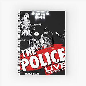 LIVE IN CONCERT THE POLICE Spiral Notebook