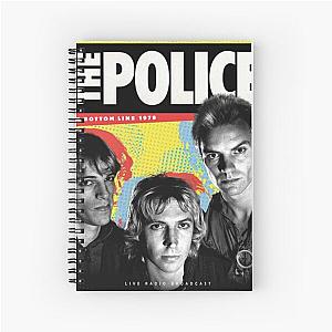 The Police - The Bottom Line 1979 (live) album 1979 Spiral Notebook