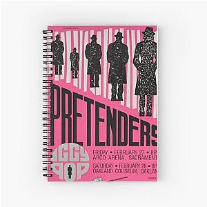 The Pretenders Concert  Spiral Notebook