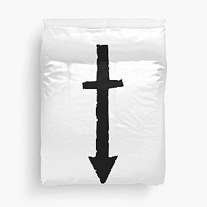 Who Loves Movie The Pretty Design Reckless Black Cross Photographic Duvet Cover