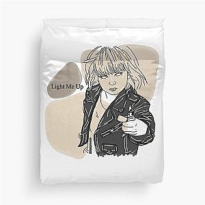 Loves Music And The Pretty Reckless Light Great People Me Up Awesome Move Duvet Cover