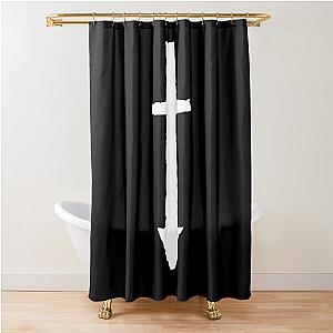 Birthday Girl The Awesome Since Pretty Reckless White Cross Vintage Style Shower Curtain