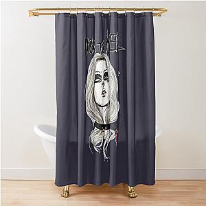 Active Actors Work Early Uncomfortable Life The Pretty Reckless - Tthe Pretty Reckless Lyrics Tshir Shower Curtain