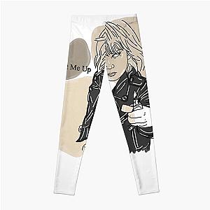 Loves Music And The Pretty Reckless Light Great People Me Up Awesome Move Leggings