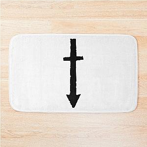 Who Loves Movie The Pretty Design Reckless Black Cross Photographic Bath Mat