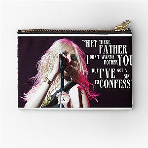 Pretty Reckless Quote Zipper Pouch