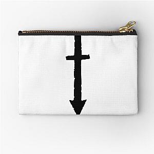 Who Loves Movie The Pretty Design Reckless Black Cross Photographic Zipper Pouch