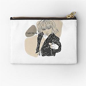 Loves Music And The Pretty Reckless Light Great People Me Up Awesome Move Zipper Pouch