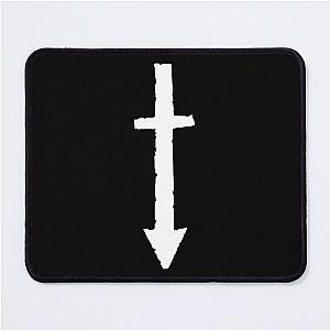 Birthday Girl The Awesome Since Pretty Reckless White Cross Vintage Style Mouse Pad