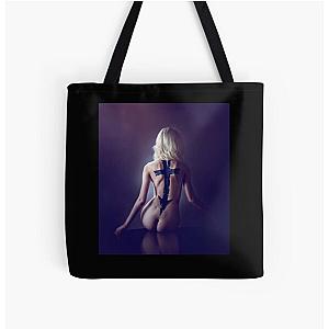 The Birthday Boy Back Body The Beautiful Reckless Vintage Style Art All Over Print Tote Bag