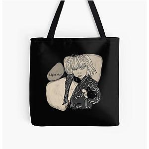 The Pretty Reckless Light Me Up All Over Print Tote Bag