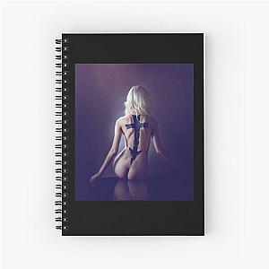 The Birthday Boy Back Body The Beautiful Reckless Vintage Style Art Spiral Notebook