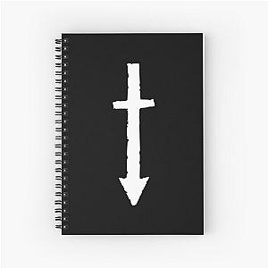 Birthday Girl The Awesome Since Pretty Reckless White Cross Vintage Style Spiral Notebook