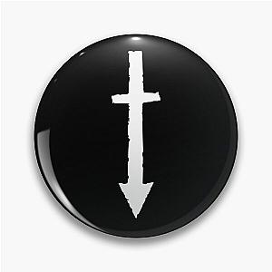 The Pretty Reckless - White Cross Pin