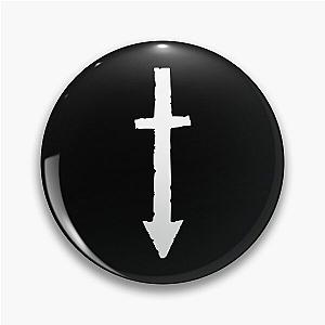 Birthday Girl The Awesome Since Pretty Reckless White Cross Vintage Style Pin