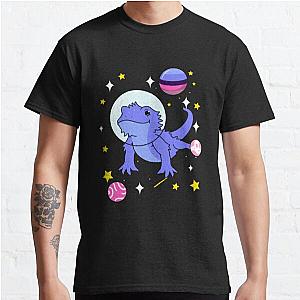 Omnisexual T-Shirts - Omnisexual Pride Bearded Dragon In Space Classic T-Shirt | The Pride Merch WP0503