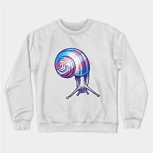 Trans Flag Sweatshirts - Trans Snail Sweatshirt | The Pride Merch WP0503