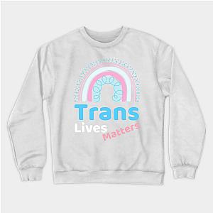 Trans Flag Sweatshirts - Trans Lives Matter Trans Pride Flag Sweatshirt | The Pride Merch WP0503