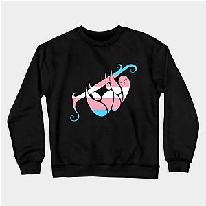 Trans Flag Sweatshirts - Transgender Flag Sloth Sweatshirt | The Pride Merch WP0503