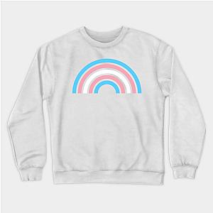 Trans Flag Sweatshirts - Gay Pride LGBTQ Transgender Rainbow Stripe 2018 Sweatshirt | The Pride Merch WP0503