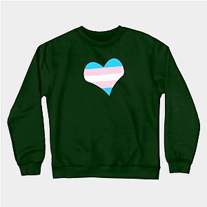 Trans Flag Sweatshirts - I ♥ Myself Inside and Out Sweatshirt | The Pride Merch WP0503