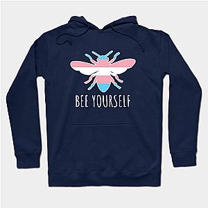 Trans Flag Hoodies - Bee Yourself - Trans Pride Hoodie TP1208 | The Pride Merch WP0503