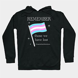 Trans Flag Hoodies - Trans Day of Remembrance Hoodie TP1208 | The Pride Merch WP0503