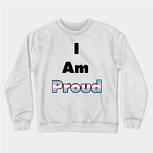 Trans Flag Sweatshirts - I am Proud (Transgender) Sweatshirt | The Pride Merch WP0503