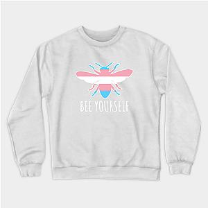 Trans Flag Sweatshirts - Bee Yourself - Trans Pride Sweatshirt | The Pride Merch WP0503