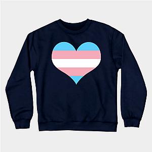 Trans Flag Sweatshirts - Transgender Pride Flag Sweatshirt | The Pride Merch WP0503