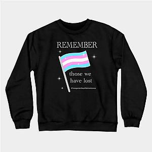 Trans Flag Sweatshirts - Trans Day of Remembrance Sweatshirt | The Pride Merch WP0503